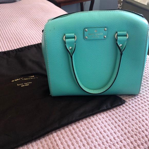 kate spade Handbags - Kate Spade Aqua Handbag